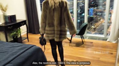 Stepson and Stepmom Share One Bed in Hotel – She Let Him Fuck Her