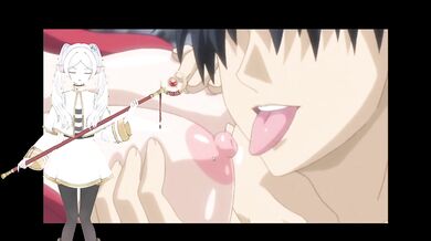 Hot threesome with two lesbians - Hentai