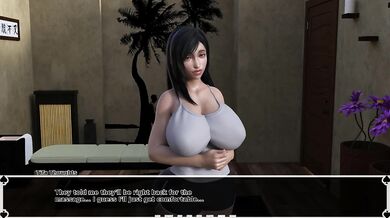 Tifa's Dark Heaven: Sexy Asian Chick With Big Tits Experiences Carnal Pleasure And squirts While Massaged By Big Muscular African Guy Ep.11