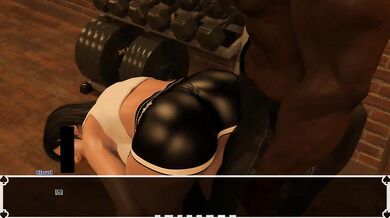 Tifa's Dark Heaven: Chick With Huge Tits Stretching Herself With The Coach Behind Her Man's Back Ep.13