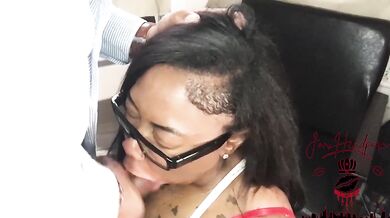 I Gave my Professor A Sloppy Cock Sucking To Pass His Class