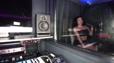 Big Ass Kylie Jones deep anal raw pov in music studio