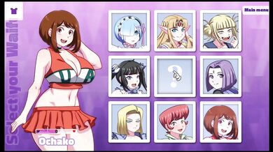 Waifu Hub | beautiful girl's anal sex | Gameplay 18+