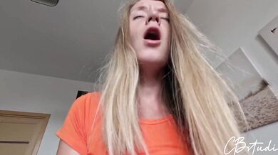 Stepdaughter always waits for stepfather when he returns home