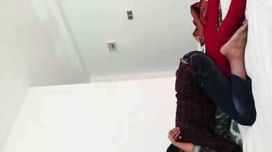 Young Girlfriend Boyfriend Enjoy Hotel VIP Room