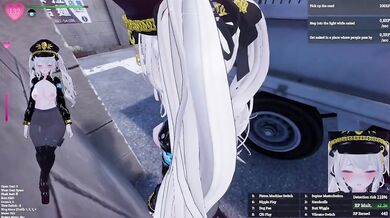 Exhibitionistic policeman enjoys herself, hiding in daylight | Secret Flasher Manaka - 2nd drone mission