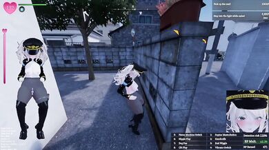 Exhibitionistic policeman enjoys herself, hiding in daylight | Secret Flasher Manaka - 2nd drone mission