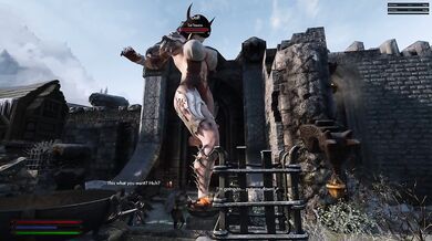 Attack on Titaness - Giantess vs Windhelm