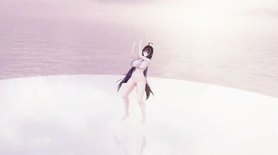 I Do Me Nude MMD | Thicc Elf VTuber Strip Dance