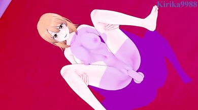 Iroha Isshiki and I have intense sex at a love hotel. - OreGairu Hentai