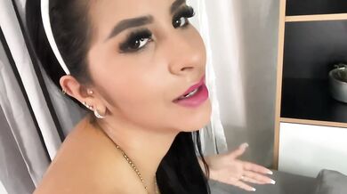 Maya Amari's Thick Curvy Body Destroyed! Non-Stop Pounding Ends With Huge Cumshot On Her Massive Ass