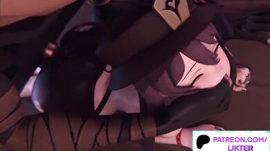 GENSHIN IMPACT HU TAO HARD ANAL FUCKED BY BBC ANIMATED HENTAI STORY 60FPS
