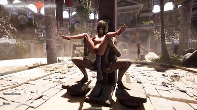 Lara Disturbed the Ancient Relic and Unleashed Its Hidden Desire – 3D Fantasy Game