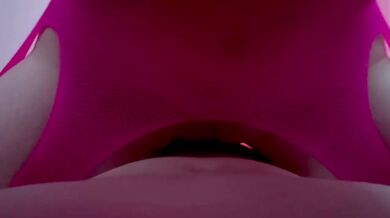 I tried out my new naughty pink bodysuit in action