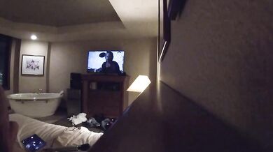 Chaotic hotel encounter fuels unmatched throat and cock ritual