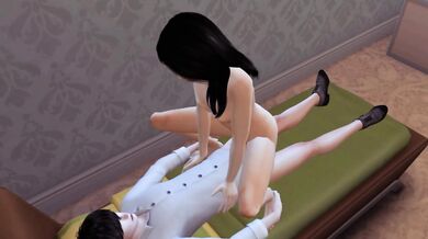 Stepsister riding me and i cum inside her mouth - SIMS 4 GAMEPLAY