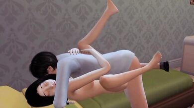 Stepsister riding me and i cum inside her mouth - SIMS 4 GAMEPLAY