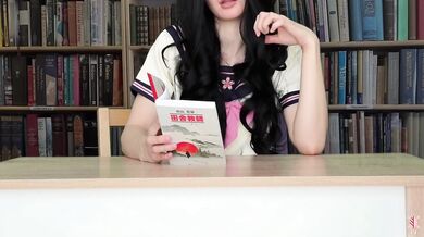 Creamy Fingering in the Library Between Exams