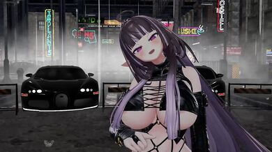Thicc Elf VTuber Nude Dance | Spit It Out MMD