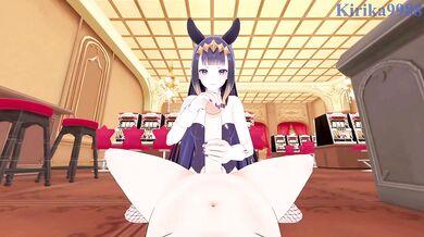 Ninomae Ina'nis (Bunny Girl) and I have intense sex in the casino. - Hololive VTuber POV Hentai