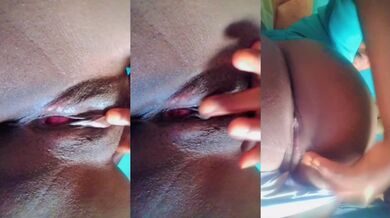 SOLO Female EBONY GIRL MOANING OUT LOUD, ORGASMS compilation