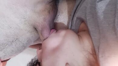 Best oral sex with and deep throat in balls, a creampie facial at the end????