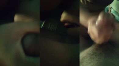 Licking his balls makes him weak . Best blowjob