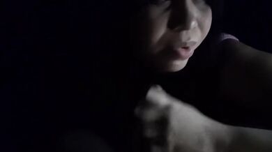 POV: You're a teacher, and your favorite student gives you a deep-throat blowjob. Amateur Colombian Latina