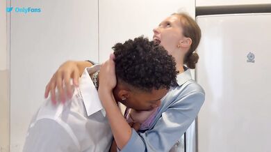 I WAS BORED ON SHIFT, SO I SEDUCED MY COLLEAGUE AND LET HIM FUCK ME WITH HIS BBC