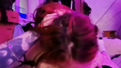 Red head's crude cock worship ignites fast