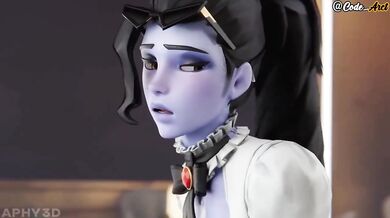 Widowmaker destroys two giant cocks (Overwatch) [Spanish subtitles]