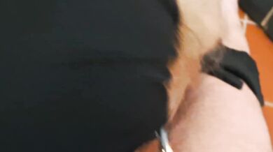 Amateur wife surrenders in deepthroat blowjob