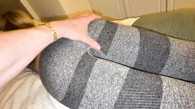 Gym Crush Fantasy, Fucked through Hole in Leggings - Loula Lucky X Lucky Luke