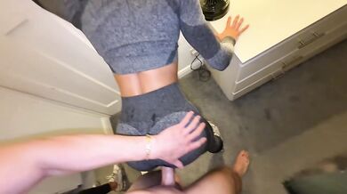 Gym Crush Fantasy, Fucked through Hole in Leggings - Loula Lucky X Lucky Luke