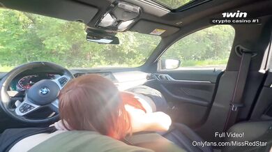 Neighbour Give me Money for Public BLOWJOB & FOOTJOB- Car Sex