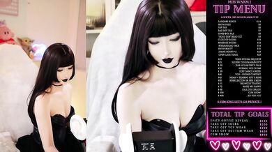 Goth Mommy teasing you with ASMR mic