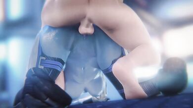 Juicy Liara Doggy style Sex . Mass Effect