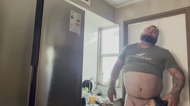 Fucking while we were in the kitchen
