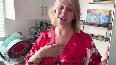 Fucking My Step Mom While Dad Is Upstairs - Brianna Beach - Alex Adams
