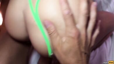 We woke up the students with hard cocks and fucked them hard - Kissing and Cum Swapping