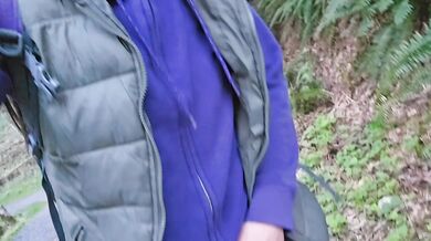 Barefoot Hikers Nasty Thong