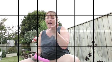 Trashy MILF Cara squirts and pisses in the spa pool at the same time