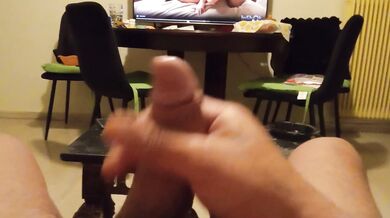 My big cock squirted loudly