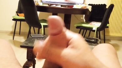 My big cock squirted loudly