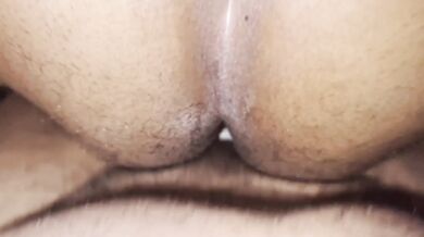 Popped that Ass for the first time Ebony MILF Big Titties Huge Clit Anal Action