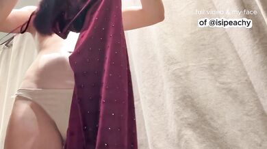 FITTING ROOM STRIP! Watch me try on clothes and get naked