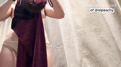 FITTING ROOM STRIP! Watch me try on clothes and get naked
