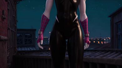 She Let the Symbiote Fill Her for Power - AI GENERATED