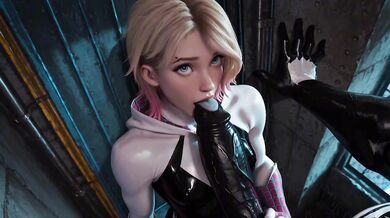 She Let the Symbiote Fill Her for Power - AI GENERATED