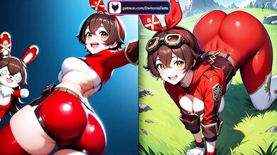 Energetic Bunny Slut Amber Gets Creampied After Mission